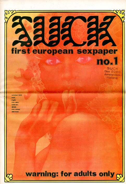 Item #39370 SUCK - First European Sexpaper No. 1 (London: BCM/Joy, September 1969).