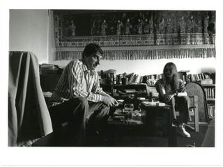 Item #39374 An original b/w photograph by Harold Chapman of Alexander Trocchi and Sally Child,...