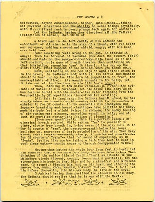 INCENSE #16 (Buffalo, NY: Friends of the West Upper Street Trans-Love Energies Unlimited Hot Area Commune, January-February, 1968).