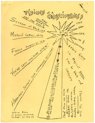 INCENSE #16 (Buffalo, NY: Friends of the West Upper Street Trans-Love Energies Unlimited Hot Area Commune, January-February, 1968).