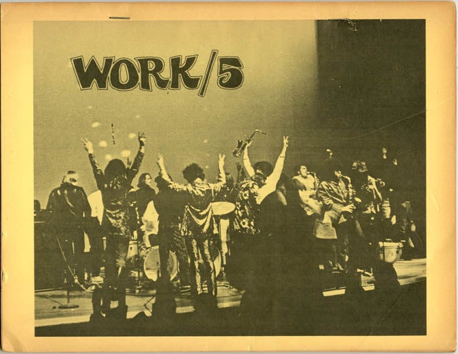 Item #39386 WORK/5. Detroit: Artists' Workshop Press/Trans-Love Energies, May 1968.