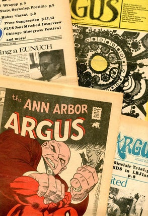 Item #39389 ANN ARBOR ARGUS #3, #5, #9, and #11 (Ann Arbor, MI: March 13 - August 13, 1969