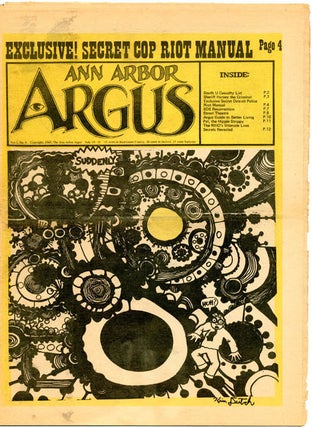ANN ARBOR ARGUS #3, #5, #9, and #11 (Ann Arbor, MI: March 13 - August 13, 1969).