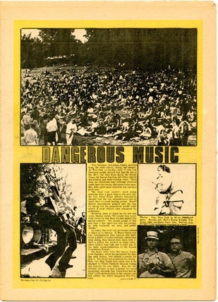 ANN ARBOR ARGUS #3, #5, #9, and #11 (Ann Arbor, MI: March 13 - August 13, 1969).