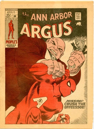 ANN ARBOR ARGUS #3, #5, #9, and #11 (Ann Arbor, MI: March 13 - August 13, 1969).