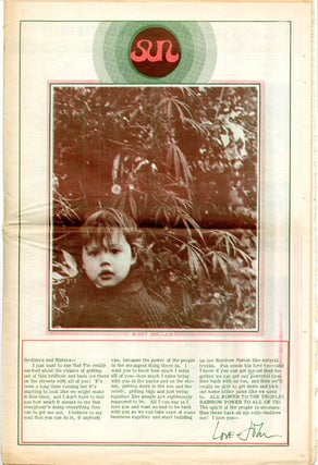 SUN #9 [?] (Ann Arbor, MI: May 28, 1971).