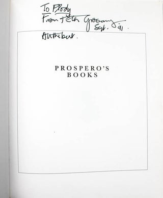 Prospero's Books.