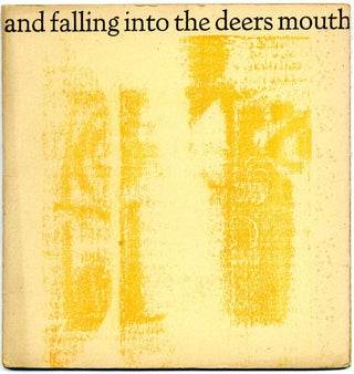 Item #39450 You Could Hear The Snow Dripping and Falling Into The Deers Mouth. Piero HELICZER
