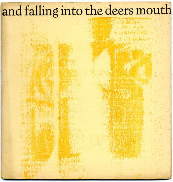 Item #39450 You Could Hear The Snow Dripping and Falling Into The Deers Mouth. Piero HELICZER.