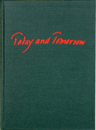 Item #39455 Today and Tomorrow. Derek JARMAN