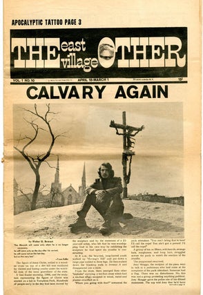 Item #39499 Half-page photo-illustrated ad. announcing "Andy Warhol's Velvet...