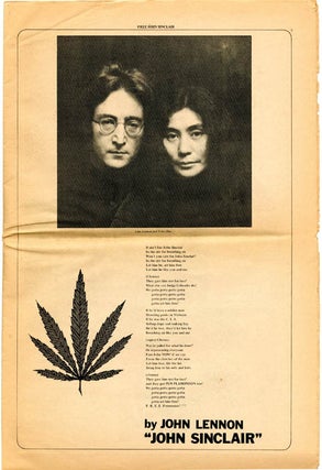 JOHN SINCLAIR FREEDOM RALLY. Original program.