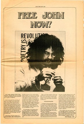 JOHN SINCLAIR FREEDOM RALLY. Original program.