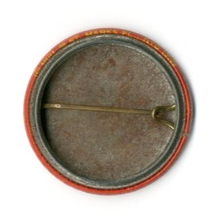 Original ‘60s LSD pin badge: “The Only Way To Travel”.