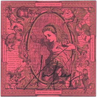 Item #39519 Alice Through The Looking Glass. ACID BLOTTER ART