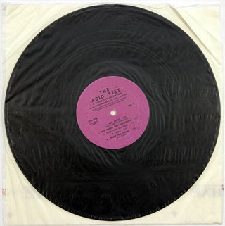 The Acid Test LP signed by Ken Kesey + rare original promotional poster.