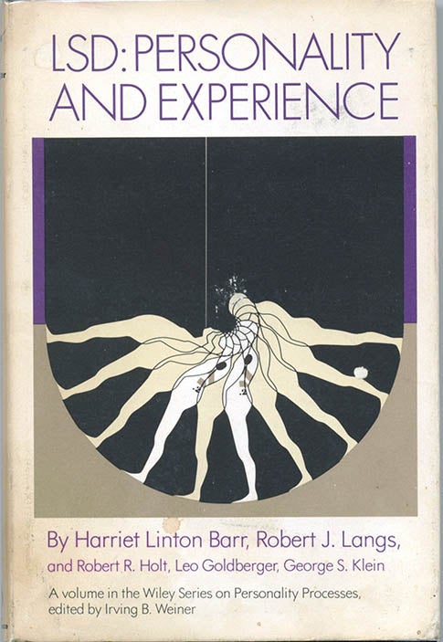 Item #39532 LSD: Personality and Experience. Harriet L. BARR, Robert J. LANGS.