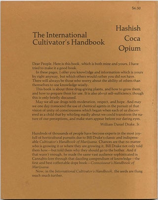 The International Cultivator’s Handbook.