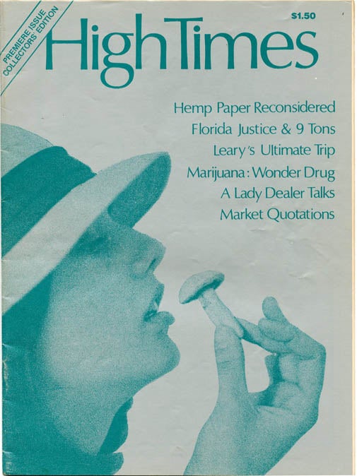Item #39574 HIGH TIMES - The Magazine of High Society #1 (NY: Summer 1974).