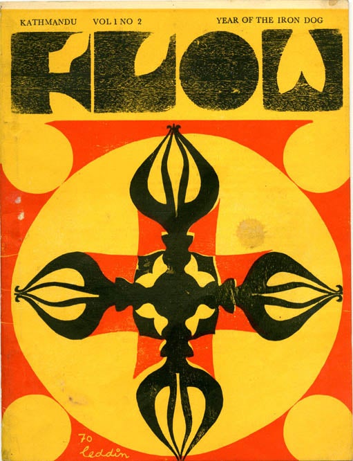 Item #39579 FLOW International Quarterly Volume 1, #2 – ‘Year Of The Iron Dog’ (Kathmandu, Nepal: nd. [1970]). Michael HOLLINGSHEAD.