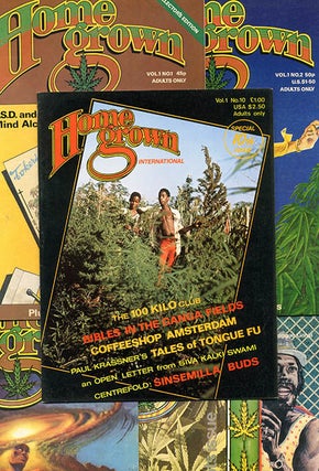 Item #39581 HOME GROWN #1-10 (London: Alchemy Publications, June 1977 - Winter 1981) - all...