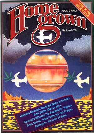 HOME GROWN #1-10 (London: Alchemy Publications, June 1977 - Winter 1981) - all published + original cartoon artwork by Ed Barker + more.