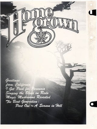 HOME GROWN #1-10 (London: Alchemy Publications, June 1977 - Winter 1981) - all published + original cartoon artwork by Ed Barker + more.