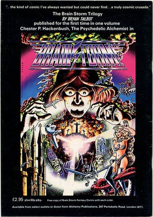 HOME GROWN #1-10 (London: Alchemy Publications, June 1977 - Winter 1981) - all published + original cartoon artwork by Ed Barker + more.