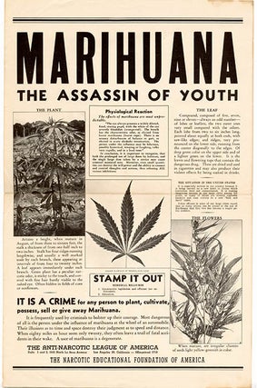 Item #39631 MARIHUANA – THE ASSASSIN OF YOUTH