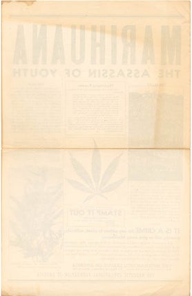 MARIHUANA – THE ASSASSIN OF YOUTH.