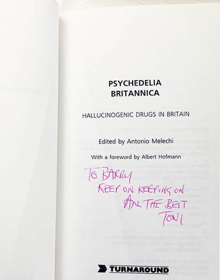 Psychedelia Britannica: Hallucinogenic Drugs in Britain.