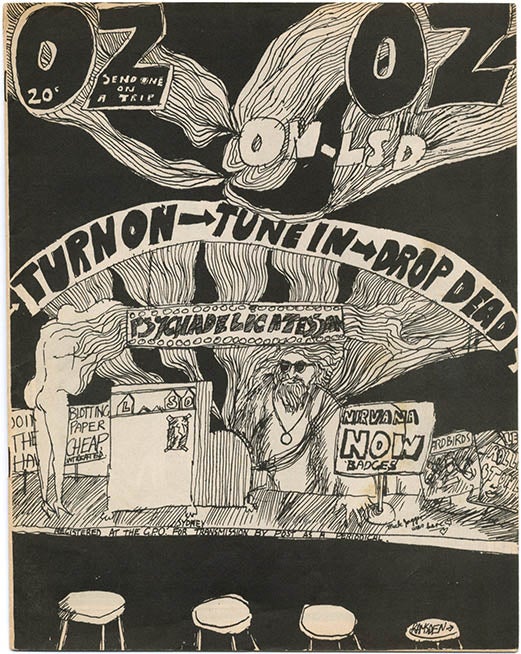 Item #39644 OZ #34 (Sydney, NSW: OZ Publications Ink Limited, April 1967).