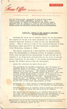 A comprehensive collection of publications and documents issued by SOMA, the drug research project founded in London by Steve Abrams that campaigned for cannabis law reform.