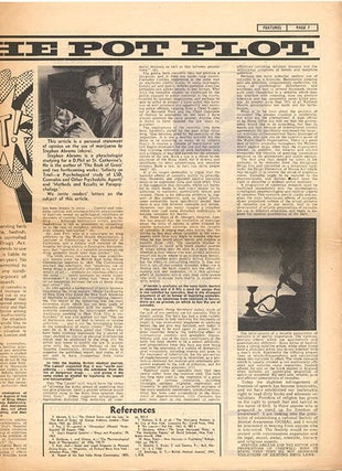 A comprehensive collection of publications and documents issued by SOMA, the drug research project founded in London by Steve Abrams that campaigned for cannabis law reform.