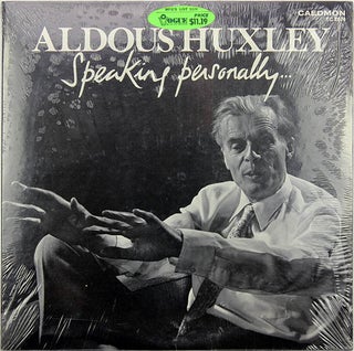 Item #39683 Speaking Personally. Aldous HUXLEY