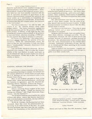 FSM Newsletter #1-3 (Berkeley, CA: privately printed, October 9, October 20 and November 2, 1964).