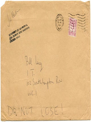 A group of documents from the Congress of the Dialectics of Liberation, held at the Roundhouse in Chalk Farm, north London between July 15-30, 1967.