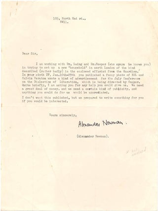 A group of documents from the Congress of the Dialectics of Liberation, held at the Roundhouse in Chalk Farm, north London between July 15-30, 1967.