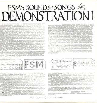 FSM’s Sounds & Songs of the Demonstration!