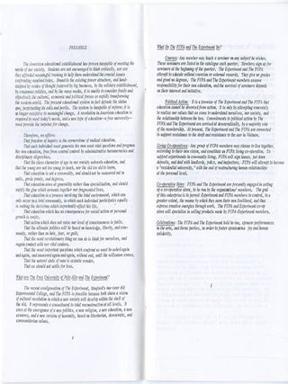 FREE UNIVERSITY OF PALO ALTO. Five semester catalogues:
