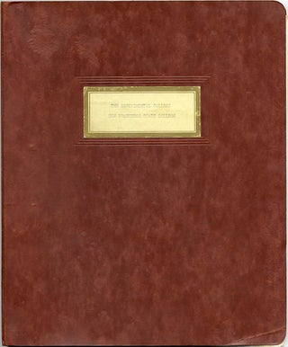 Item #39704 THE EXPERIMENTAL COLLEGE. Experimental College: Descriptions, Impressions and...