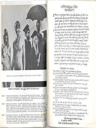 MIDPENINSULA FREE UNIVERSITY. A group of five semester catalogues: