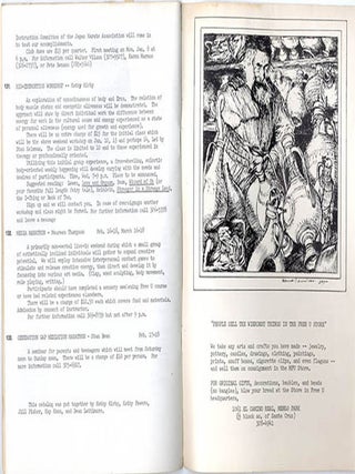 MIDPENINSULA FREE UNIVERSITY. A group of five semester catalogues: