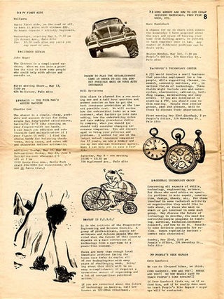 MIDPENINSULA FREE UNIVERSITY. A group of five semester catalogues: