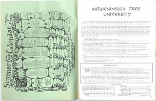 MIDPENINSULA FREE UNIVERSITY. A group of five semester catalogues: