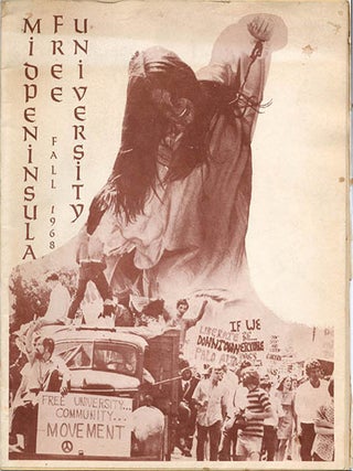 MIDPENINSULA FREE UNIVERSITY. A group of five semester catalogues: