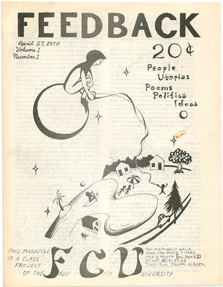 Item #39714 FREE CITY UNIVERSITY. FEEDBACK Vol. 1, #1 (San Francisco, CA : April 27, 1970