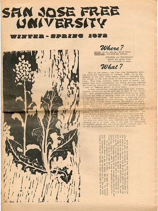 Item #39719 SAN JOSE FREE UNIVERSITY. Free You (San Jose, CA: Winter-Spring 1972