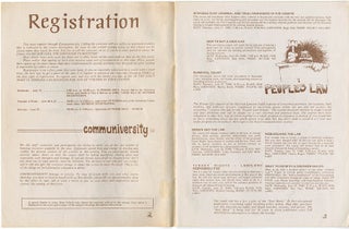 COMMUNIVERSITY. Summer ‘74 course catalogue (University of Missouri, Kansas City, 1974).
