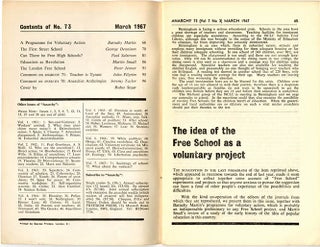 ANARCHY #73 (London: Freedom Press, March 1967).